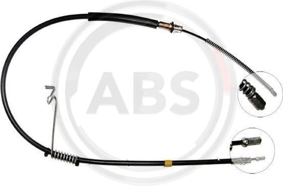 Cable Pull, parking brake K17887