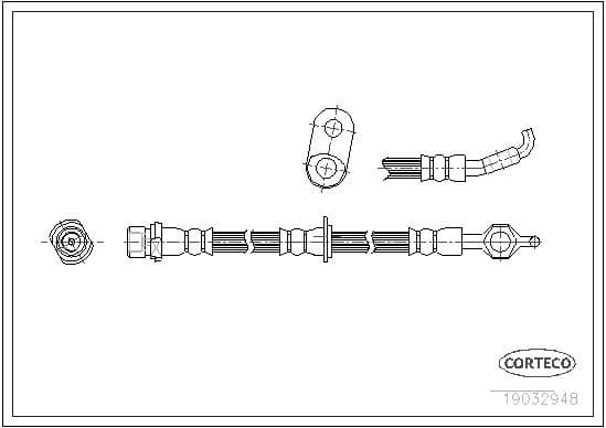Brake Hose 19032948