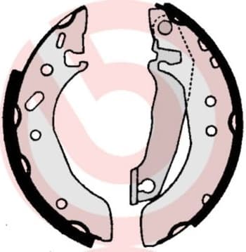 Brake Shoe Set ESSENTIAL LINE S24519