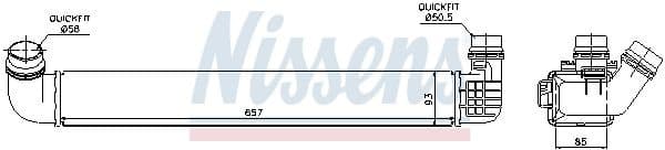 Charge Air Cooler ** FIRST FIT ** 96569 - image 2