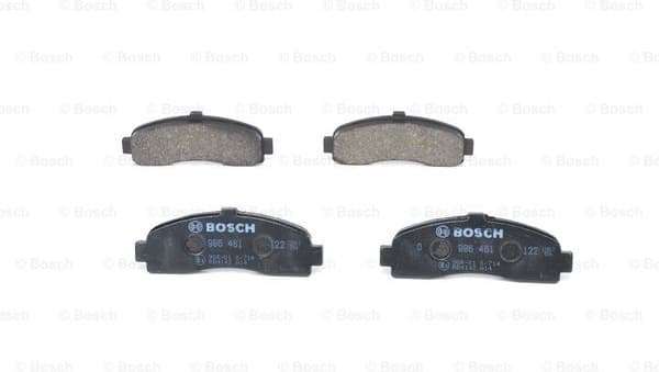 Brake Pad Set, disc brake 0986461122 - image 3