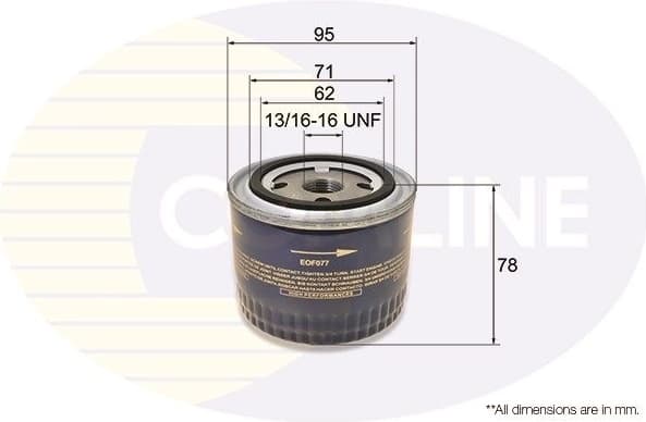 Filter oil EOF077 - image 2