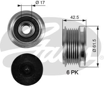Alternator Freewheel Clutch DriveAlign™ OAP7047