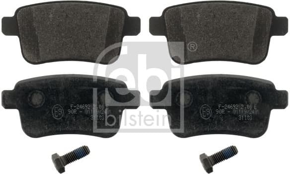 Brake Pad Set, disc brake 16897