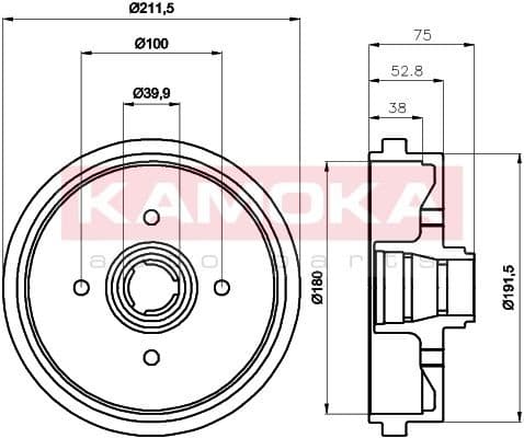 Brake Drum 104008