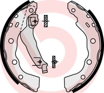 Brake Shoe Set ESSENTIAL LINE S54515