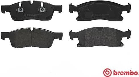 Brake pads front, Top Quality P50109 - image 2
