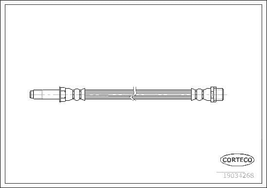 Brake Hose 19034268