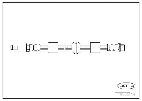 Brake Hose 19035114
