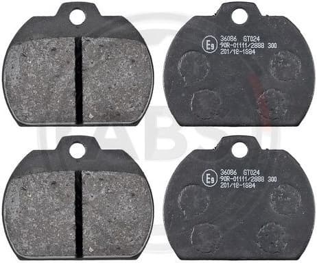 Brake Pad Set, disc brake 36086