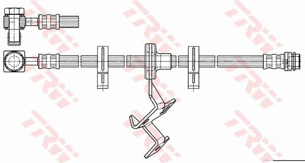 Brake Hose PHD966 - image 2