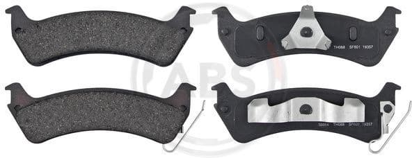 Brake Pad Set, disc brake 38664