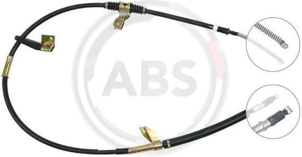 Cable Pull, parking brake K11458