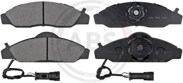 Brake Pad Set, disc brake 37028