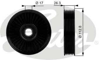 Tensioner belt T38024