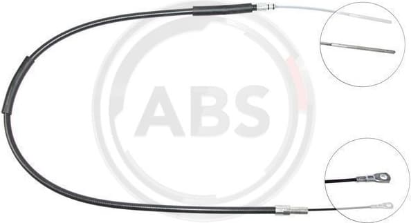 Cable Pull, parking brake K19994