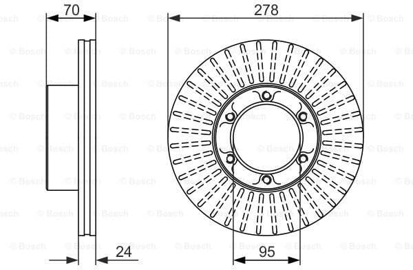 Brake Disc 0986479488