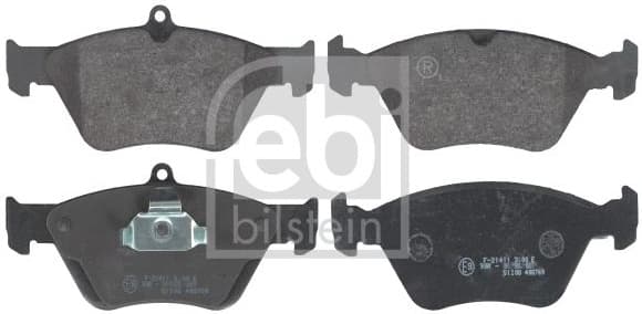 Brake Pad Set, disc brake 16234