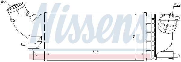 Charge Air Cooler ** FIRST FIT ** 96599