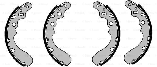 Brake Shoe Set 0986487504 - image 3