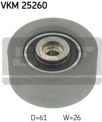 Deflection Pulley/Guide Pulley, timing belt VKM 25260