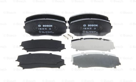 Brake Pad Set, disc brake 0986494375 - image 2
