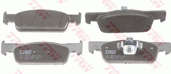 Brake Pad Set, disc brake COTEC GDB2016 - image 2