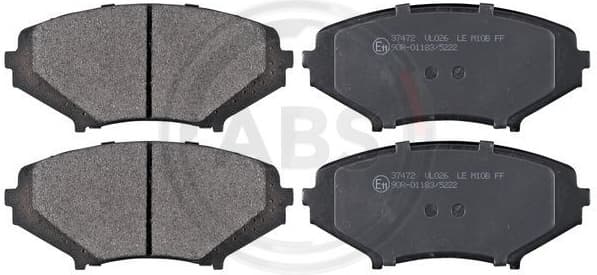 Brake Pad Set, disc brake 37472