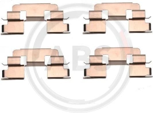 Accessory Kit, disc brake pad 1249Q - image 2