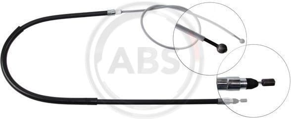 Cable Pull, parking brake K19026