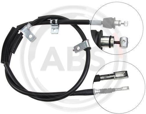 Cable Pull, parking brake K17038