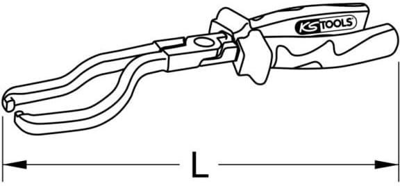Pliers, fuel line quick coupling 115.0900 - image 2