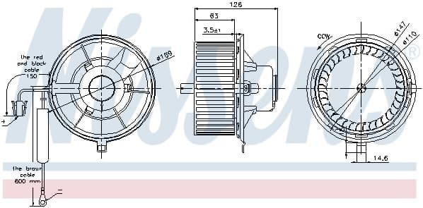 Interior Blower 87031