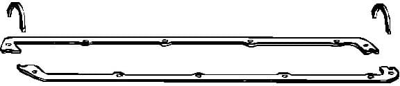 Gasket Set, cylinder head cover 045.616