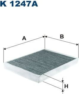 Filter, cabin air K1247A
