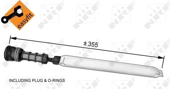 Dryer, air conditioning EASY FIT 33344
