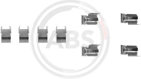 Accessory Kit, disc brake pad 1060Q