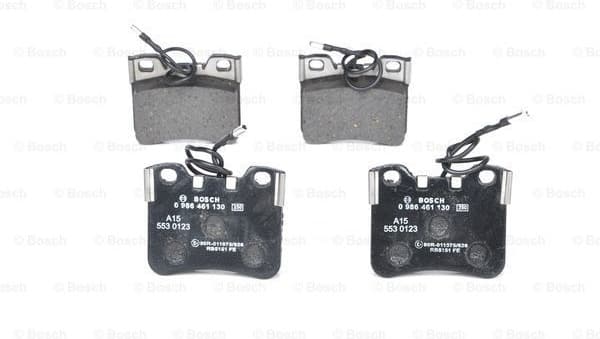Brake Pad Set, disc brake 0986461130 - image 3