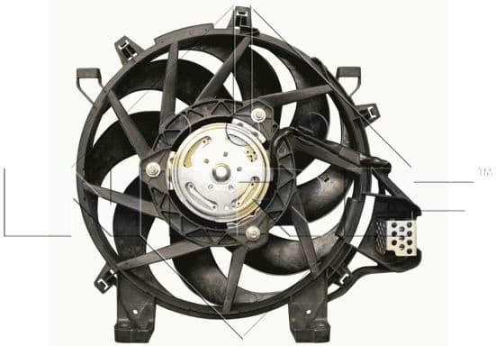 Fan, engine cooling 47690