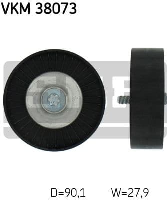 Deflection/Guide Pulley, V-ribbed belt VKM 38073