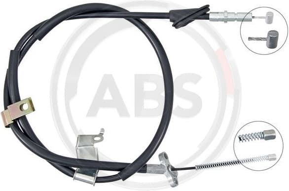 Cable Pull, parking brake K14100