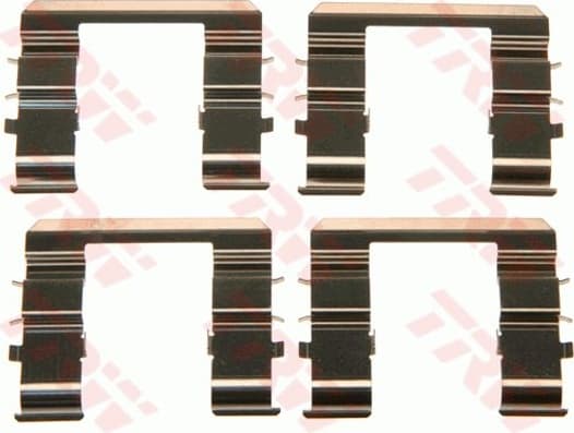 Accessory Kit, disc brake pad PFK584