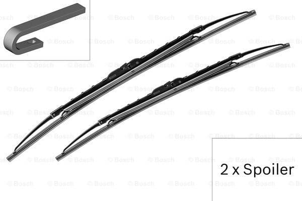 Wiper blade set BOSCH 2psc 3397118327