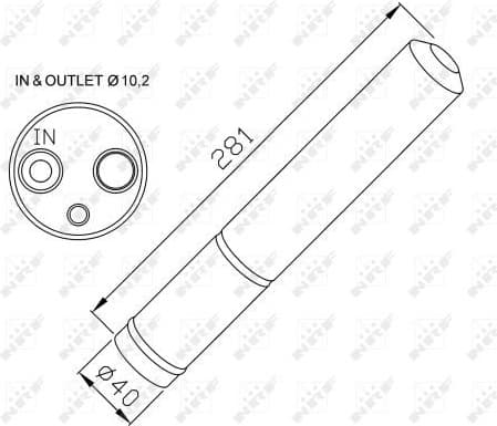 Dryer, air conditioning EASY FIT 33304