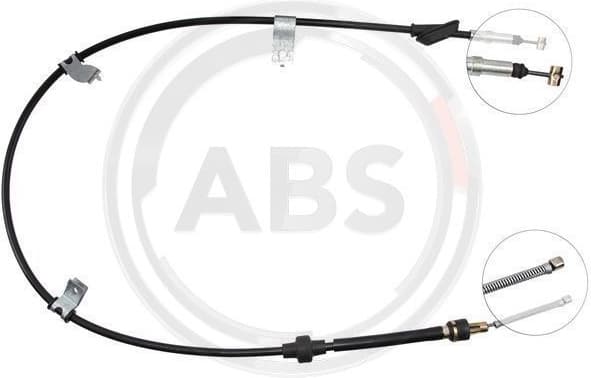 Cable Pull, parking brake K15707 - image 2