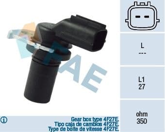 RPM Sensor, automatic transmission 79136