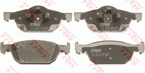 Brake Pad Set, disc brake COTEC GDB3476 - image 2
