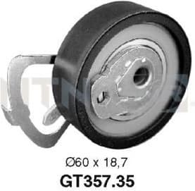 Tensioner Pulley, timing belt GT357.35
