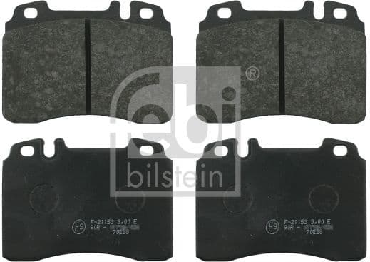 Brake Pad Set, disc brake 16247