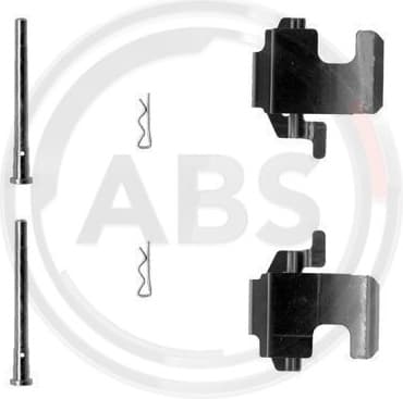 Accessory Kit, disc brake pad 1273Q